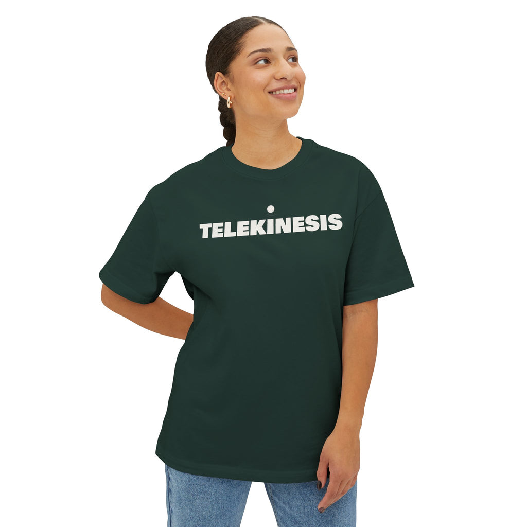 Telekinesis tee | Minimal oversized tee for subtle minds
